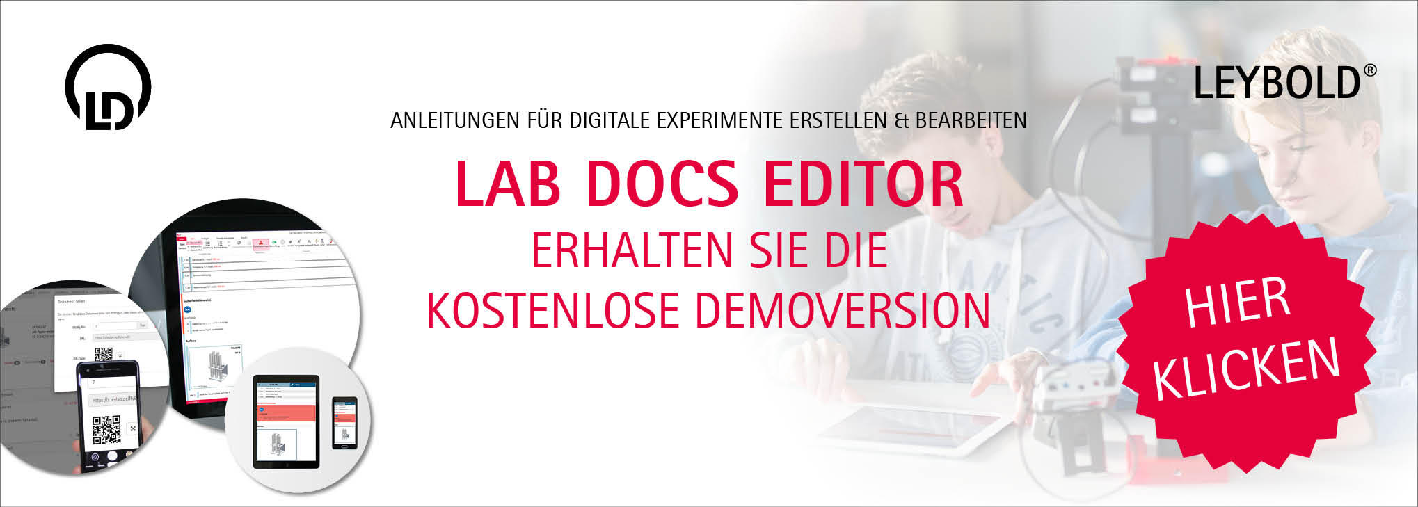 Lab Docs Editor Registrierung